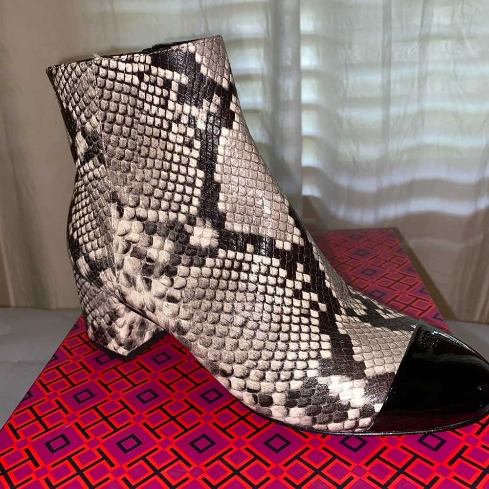 Tory Burch Shelby bootie. Worn once
